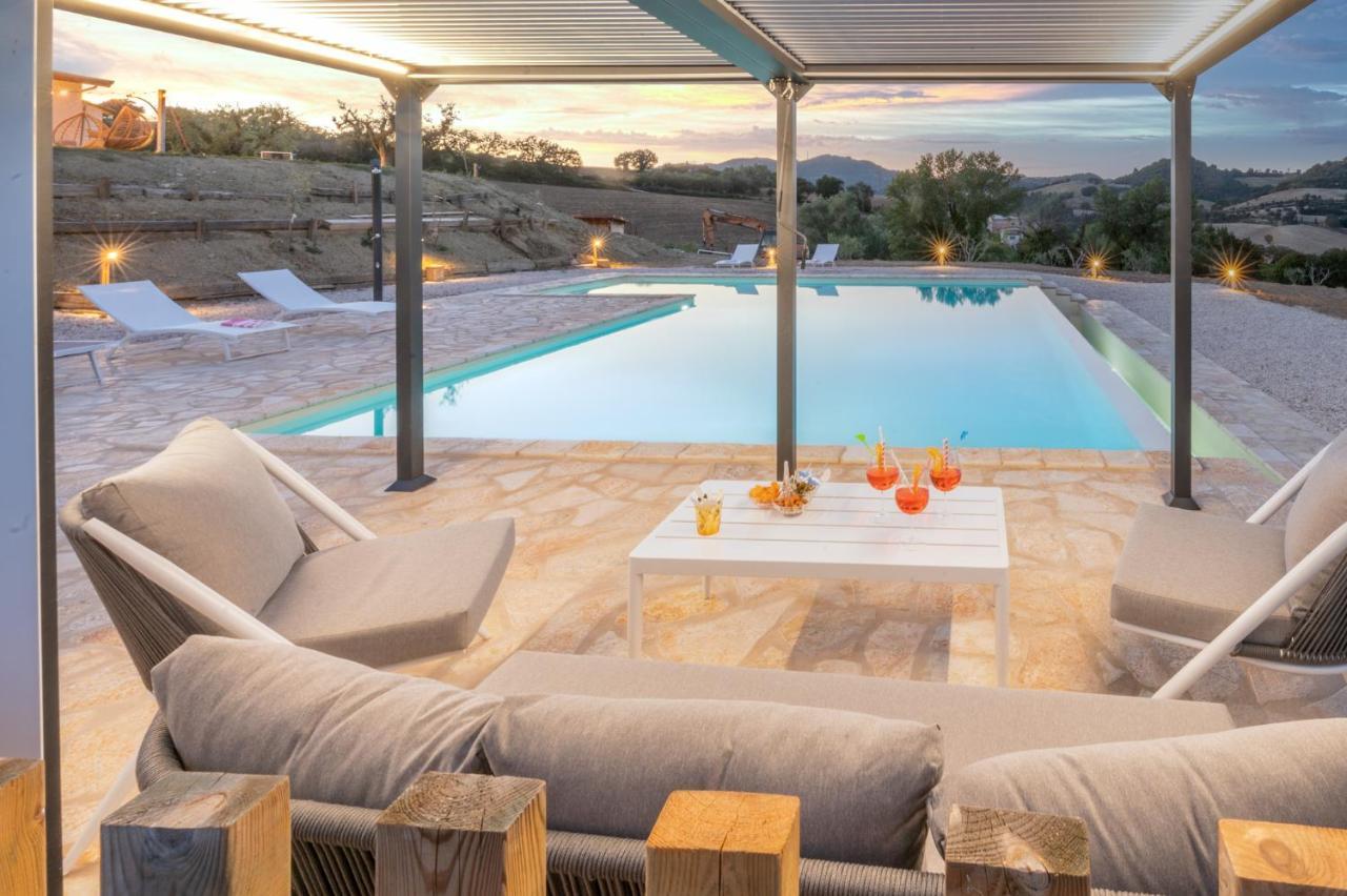 Апартаменти Casal Del Sole - La Ginestra Montefelcino Екстер'єр фото