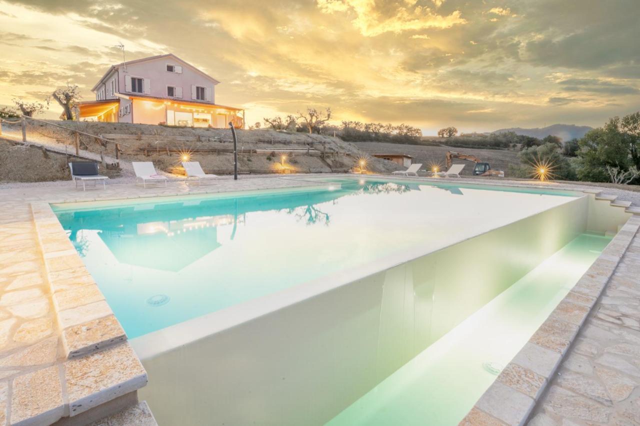 Апартаменти Casal Del Sole - La Ginestra Montefelcino Екстер'єр фото