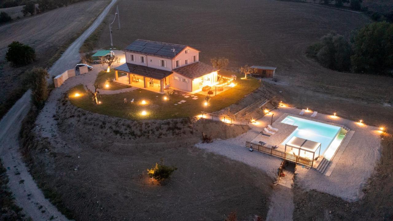 Апартаменти Casal Del Sole - La Ginestra Montefelcino Екстер'єр фото