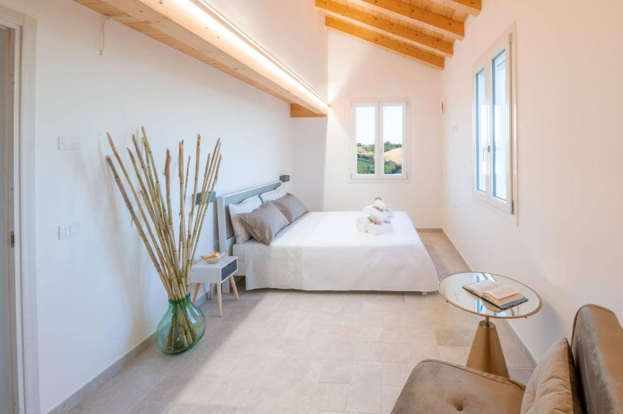 Апартаменти Casal Del Sole - La Ginestra Montefelcino Екстер'єр фото