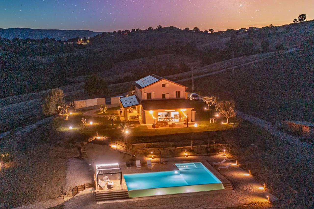 Апартаменти Casal Del Sole - La Ginestra Montefelcino Екстер'єр фото