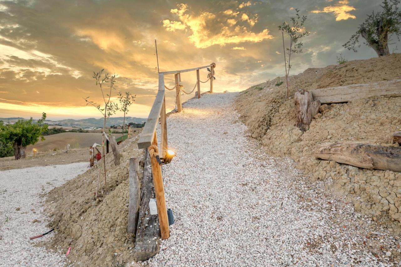 Апартаменти Casal Del Sole - La Ginestra Montefelcino Екстер'єр фото