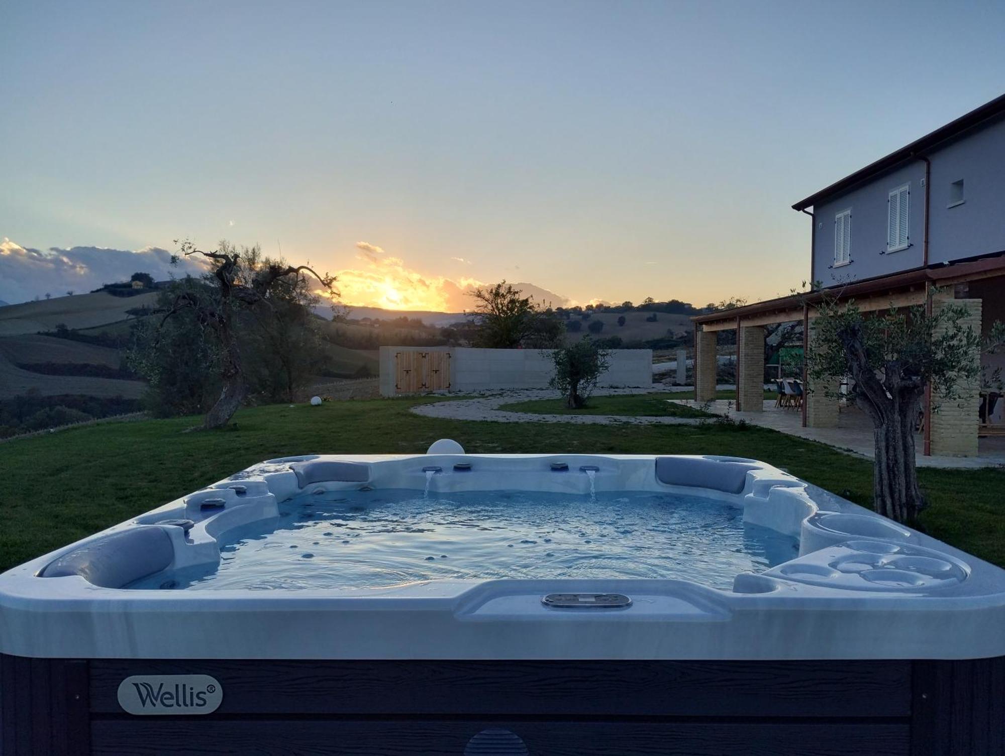 Апартаменти Casal Del Sole - La Ginestra Montefelcino Екстер'єр фото